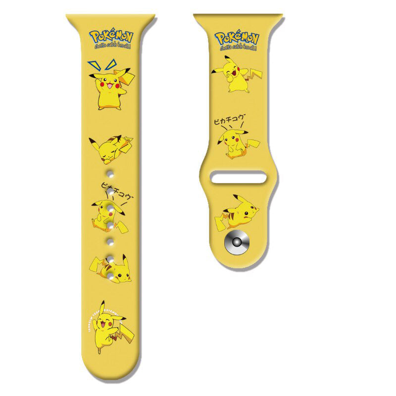 Pulseira Pikachu (10 Cores) - Iwo Oficial