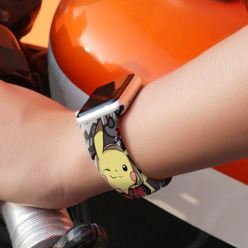 Pulseira Pikachu (10 Cores) - Iwo Oficial