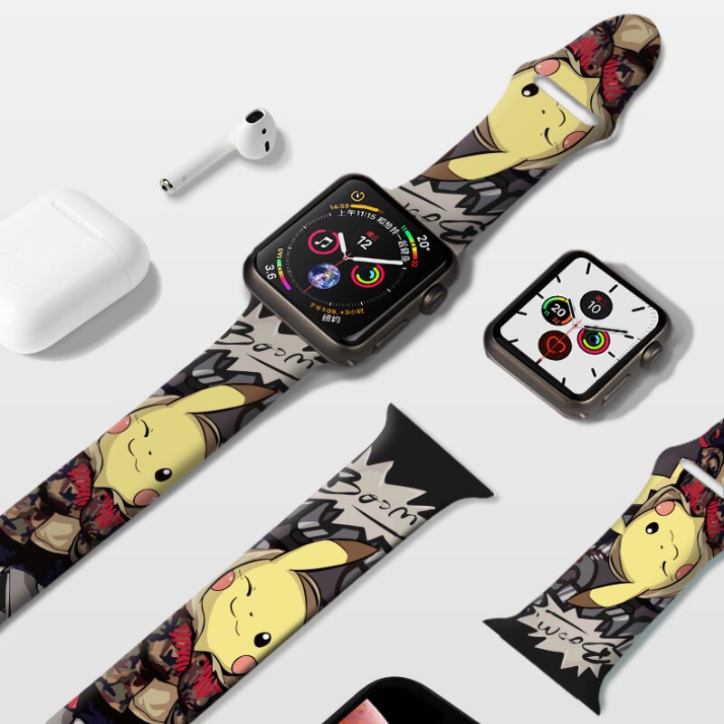 Pulseira Pikachu (10 Cores) - Iwo Oficial